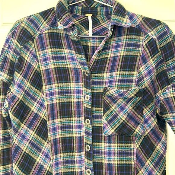 Free people, double gauze oversized with raw hem
Size extra small - Picture 4 of 8